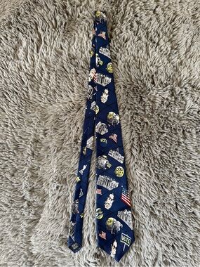 Vintage 1996 Bob Dole Campaign Tie Mike Lubovitch 100%Silk USA Political Novelty